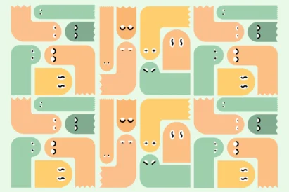 Campus Scaries, solved! Graphic of a video game.